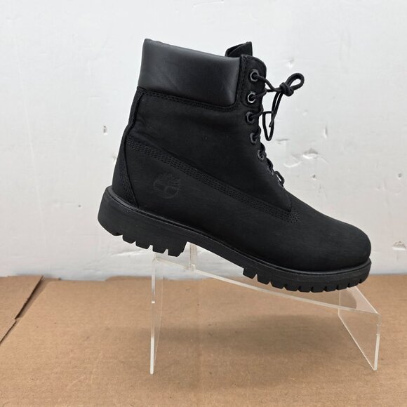 Timberland Men’s 9 M Black Leather Premium 6-Inch Waterproof 400gr Boots 10073 - Picture 15 of 16